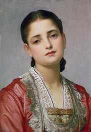 Anita, undated von Frederick Leighton | Gemälde-Reproduktion