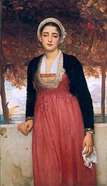 Amarilla, undated by Frederick Leighton | Painting Reproduction