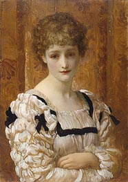 Bianca, c.1881 von Frederick Leighton | Gemälde-Reproduktion