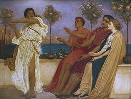 Greek Girl Dancing, undated von Frederick Leighton | Gemälde-Reproduktion
