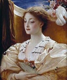 Bianca, 1862 by Frederick Leighton | Painting Reproduction