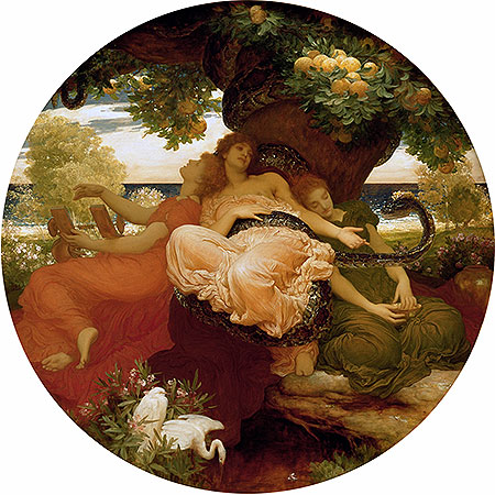 The Garden of the Hesperides | Frederick Leighton | Painting Reproduction