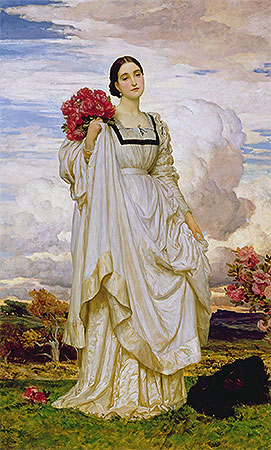 Die Gräfin Brownlow | Frederick Leighton | Gemälde Reproduktion