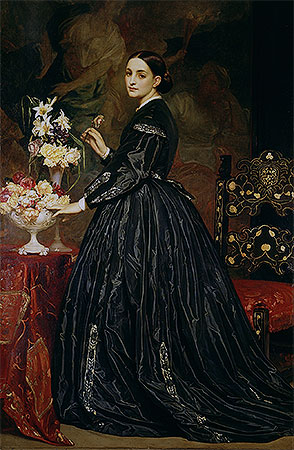 Mrs James Guthrie, c.1864/65 | Frederick Leighton
