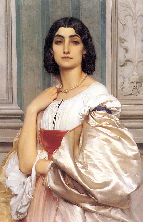 A Roman Lady (La Nanna), c.1858/59 | Frederick Leighton