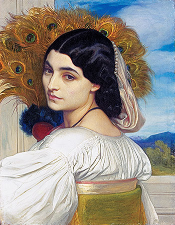 Pavonia, 1859 | Frederick Leighton
