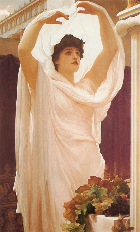 Beschwörung | Frederick Leighton | Gemälde Reproduktion