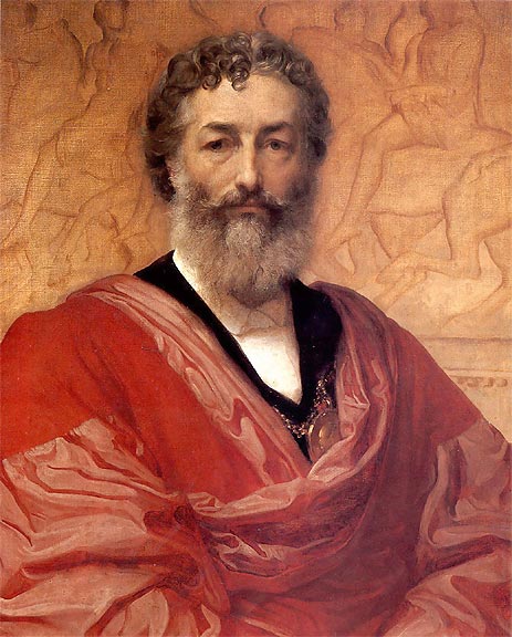 Selbstporträt | Frederick Leighton | Gemälde Reproduktion