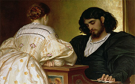 Golden Hours, 1864 | Frederick Leighton | Painting Reproduction
