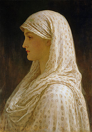 The Vestal, c.1882/83 | Frederick Leighton | Gemälde Reproduktion