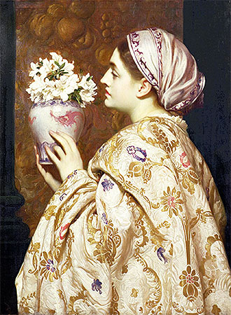 A Noble Lady of Venice, c.1865 | Frederick Leighton