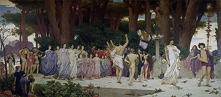 The Daphnephoria, c.1874/76 | Frederick Leighton | Gemälde Reproduktion