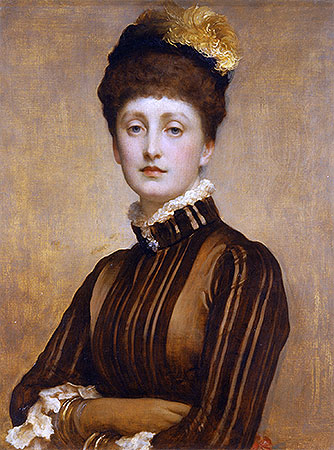 May Prinsep, 1885 | Frederick Leighton | Gemälde Reproduktion