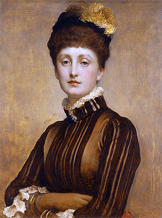 May Prinsep | Frederick Leighton | Gemälde Reproduktion