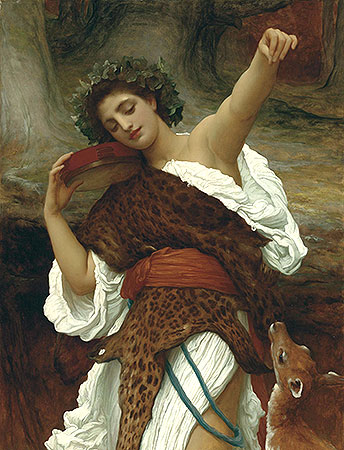 Bacchante, 1892 | Frederick Leighton | Painting Reproduction