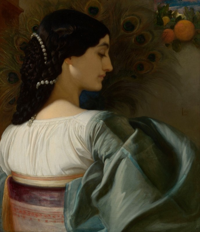 Frederick Leighton | Nanna (Pavonia), 1859 Nanna (Pavonia), 1859 | Frederick Leighton