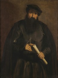 Porträt eines Architekten | Lorenzo Lotto | Gemälde Reproduktion