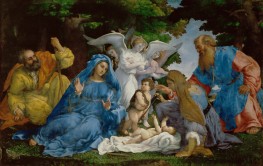 The Recognition of the Divine Nature of Christ | Lorenzo Lotto | Painting Reproduction