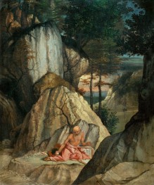 Penitent Saint Jerome | Lorenzo Lotto | Painting Reproduction