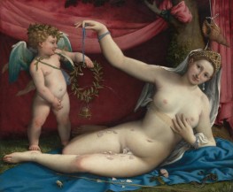 Venus and Cupid | Lorenzo Lotto | Painting Reproduction