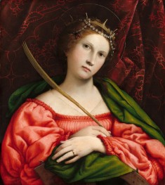 Saint Catherine | Lorenzo Lotto | Painting Reproduction