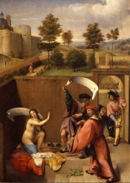 Susanna and the Elders | Lorenzo Lotto | Painting Reproduction