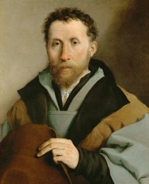 Porträt eines Mannes mit Filzhut | Lorenzo Lotto | Gemälde Reproduktion