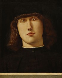 Porträt eines jungen Mannes | Lorenzo Lotto | Gemälde Reproduktion