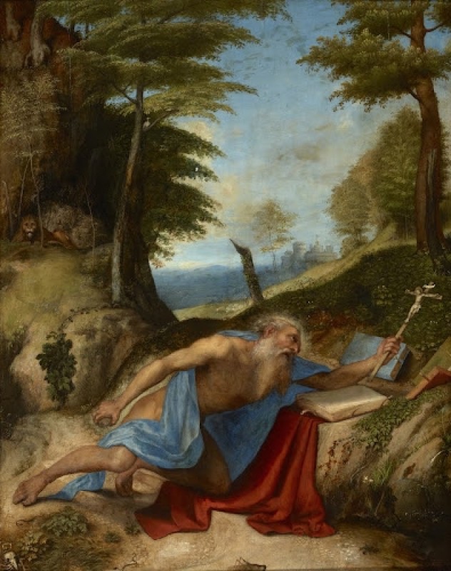 Lorenzo Lotto | Saint Jerome Penitent, c.1513/14 Saint Jerome Penitent, c.1513/14 | Lorenzo Lotto
