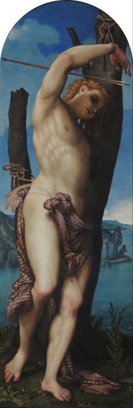 Lorenzo Lotto | St. Sebastian and St. Christopher, 1531 St. Sebastian and St. Christopher, 1531 | Lorenzo Lotto