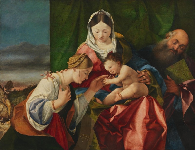 Lorenzo Lotto | The Mystical Marriage of Saint Catherine, 1506 The Mystical Marriage of Saint Catherine, 1506 | Lorenzo Lotto