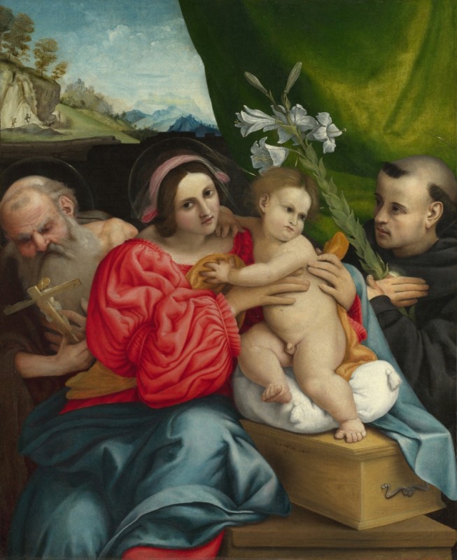 Lorenzo Lotto | The Virgin and Child with Saints, 1522 The Virgin and Child with Saints, 1522 | Lorenzo Lotto