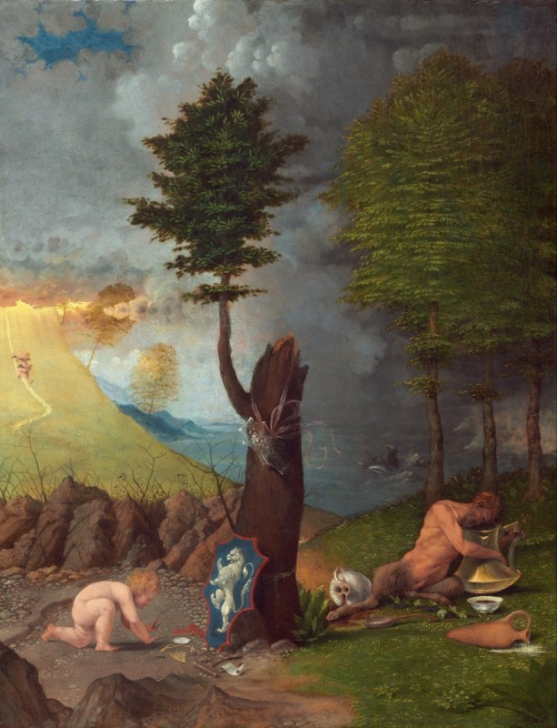 Lorenzo Lotto | Allegorie von Tugend und Laster, 1505 Allegorie von Tugend und Laster, 1505 | Lorenzo Lotto