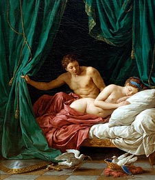 Mars and Venus an Allegory of Peace, 1770 by Lagrenee | Painting Reproduction