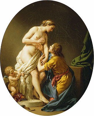 Pygmalion and Galatea, 1781 | Lagrenee | Painting Reproduction