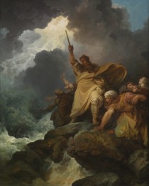 Die Vernichtung der Armee des Pharao | Philip James de Loutherbourg | Gemälde Reproduktion