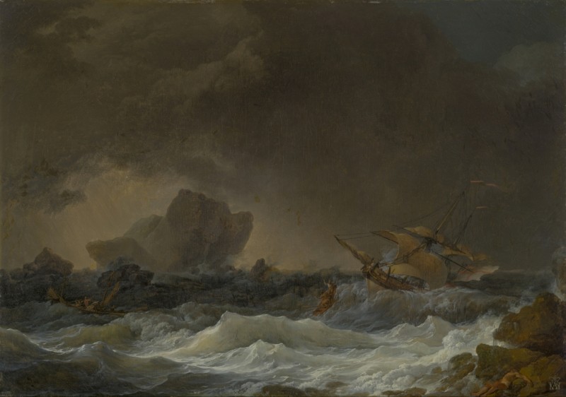 Philip James de Loutherbourg | Seascape, 1766 Seascape, 1766 | Philip James de Loutherbourg