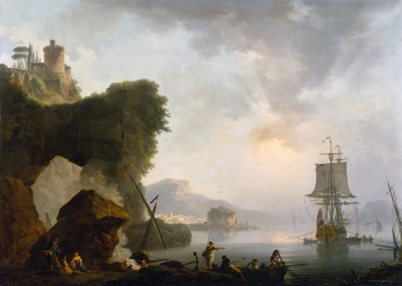 Seascape with Sunset, n.d. | Philip James de Loutherbourg