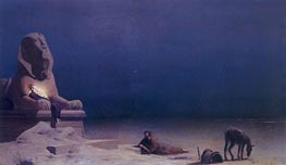 Rest from the Flight into Egypt, undated von Luc Olivier Merson | Gemälde-Reproduktion