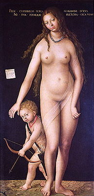 Venus and Cupid, 1509 | Lucas Cranach | Painting Reproduction