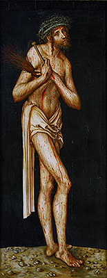 Christ of Sorrow, c.1510/20 | Lucas Cranach | Painting Reproduction