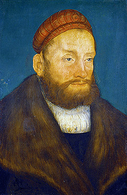 Markgraf Casimir von ... | Lucas Cranach | Painting Reproduction