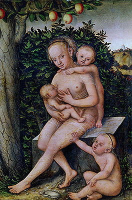 Die Mildtätigkeit, n.d. | Lucas Cranach