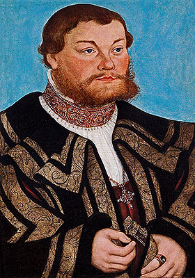 Duke Johann II von Anhalt, 1532 | Lucas Cranach