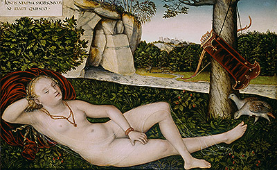 Reclining Water Nymph, c.1540/50 | Lucas Cranach
