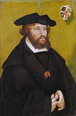 Portrait of King Christian II of Denmark, 1523 | Lucas Cranach