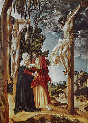 Crucifixion, 1503 | Lucas Cranach | Gemälde Reproduktion
