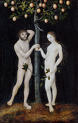 Adam and Eve, 1521 | Lucas Cranach