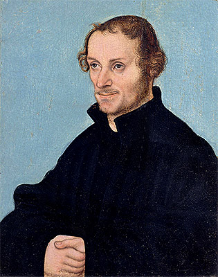 Philipp Melanchthon | Lucas Cranach | Gemälde Reproduktion
