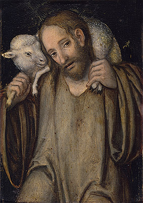 The Good Shepherd, undated | Lucas Cranach | Painting Reproduction